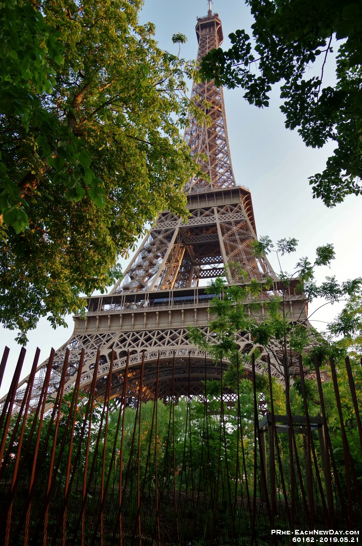 60162CrLe - We ascend the Eiffel Tower - Paris, France